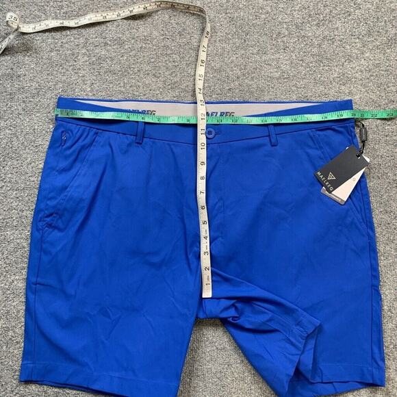 Maelreg Shorts Mens 38 Surf Blue Proflex Performance Stretch Sun Protect UPF 30+ - Picture 5 of 11